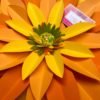 Molde girasol de papel para principiantes