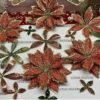 Molde Flores de navidad en papel - Imagen 3